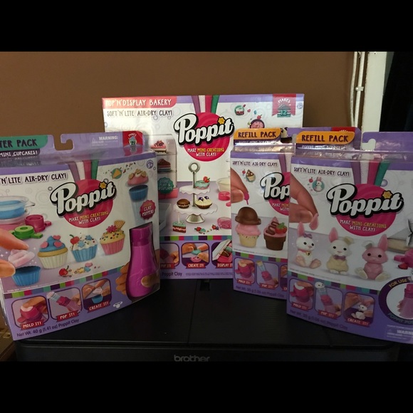 Poppit Bundle Display Bakery Starter Kit clay - Picture 1 of 5